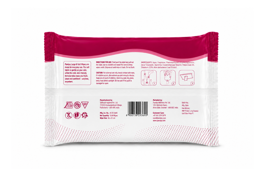 Pamjoy Extra Large Wet Wipes