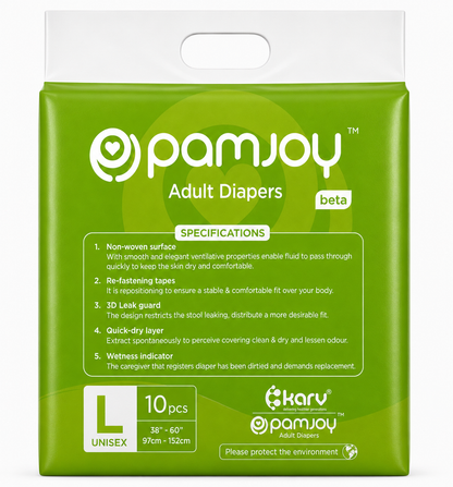 Pamjoy Adult Diapers Tapes