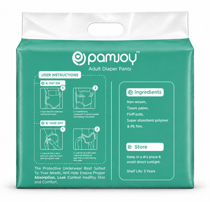 Pamjoy Adult Diaper Pants