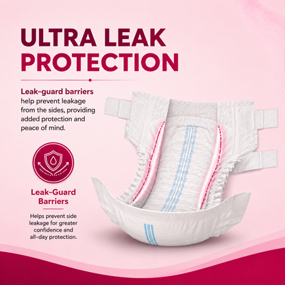 Pamjoy Adult Diapers Tapes